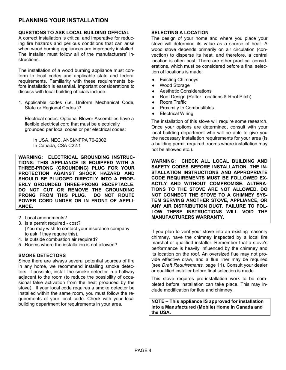 Lennox International Inc. 1003C User Manual | Page 4 / 32