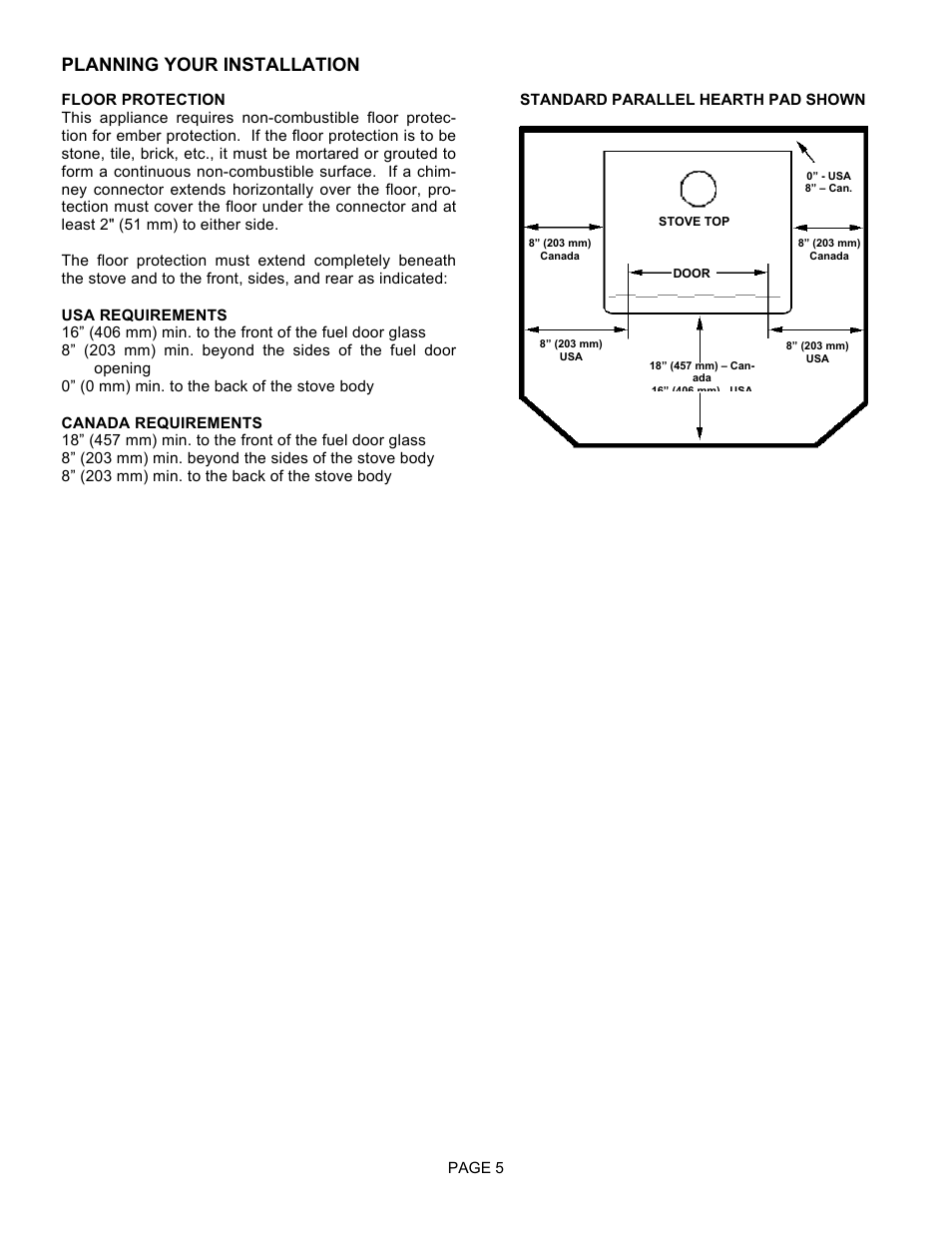 Planning your installation | Lennox International Inc. 1003C User Manual | Page 5 / 32