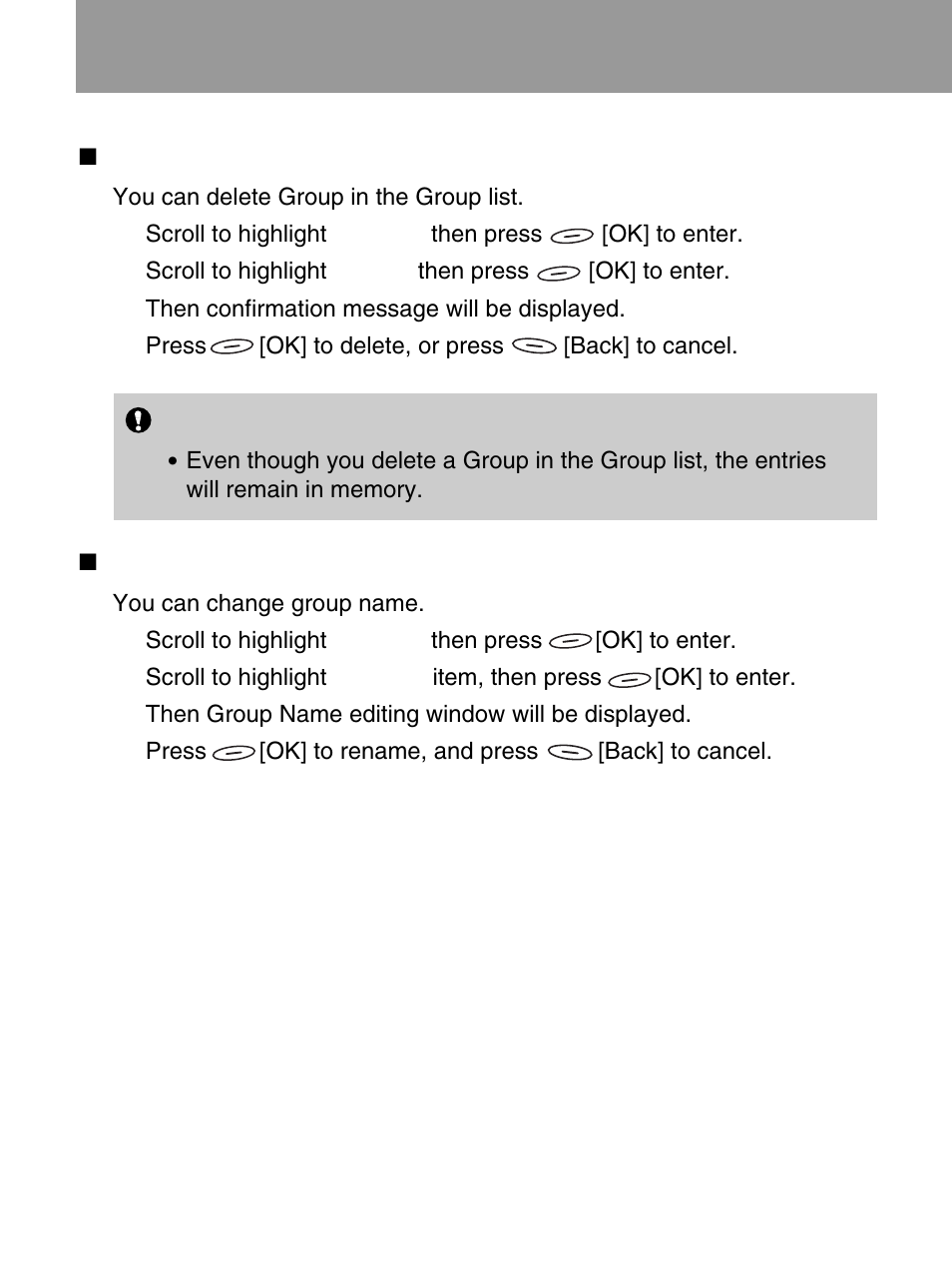 Phonebook | LG 600 User Manual | Page 34 / 86
