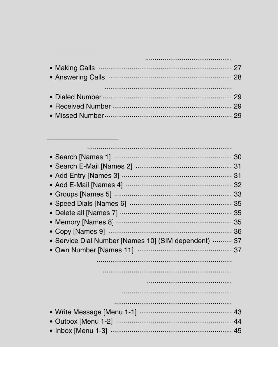 LG 600 User Manual | Page 7 / 86
