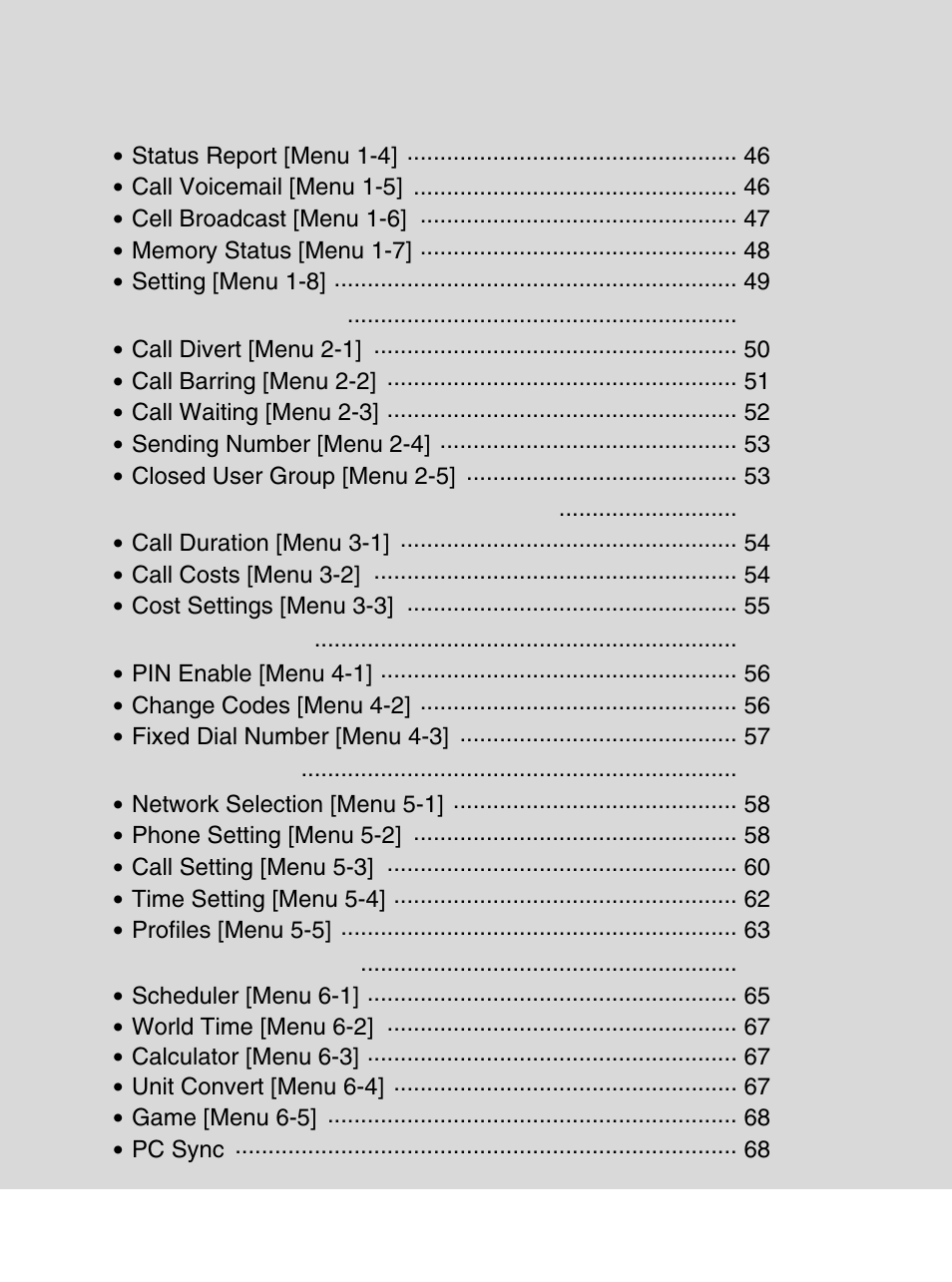 LG 600 User Manual | Page 8 / 86