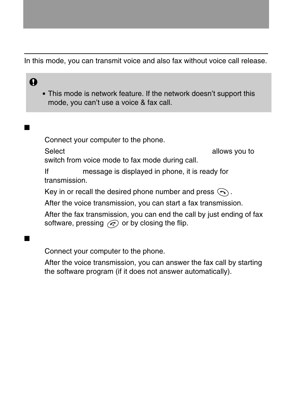How to use data and fax call, Making a voice & fax call | LG 600 User Manual | Page 80 / 86