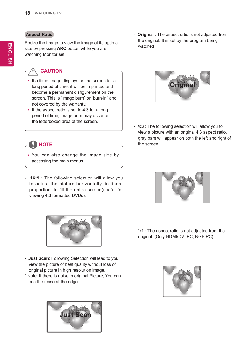 Just scan original | LG 47VL10 User Manual | Page 18 / 48