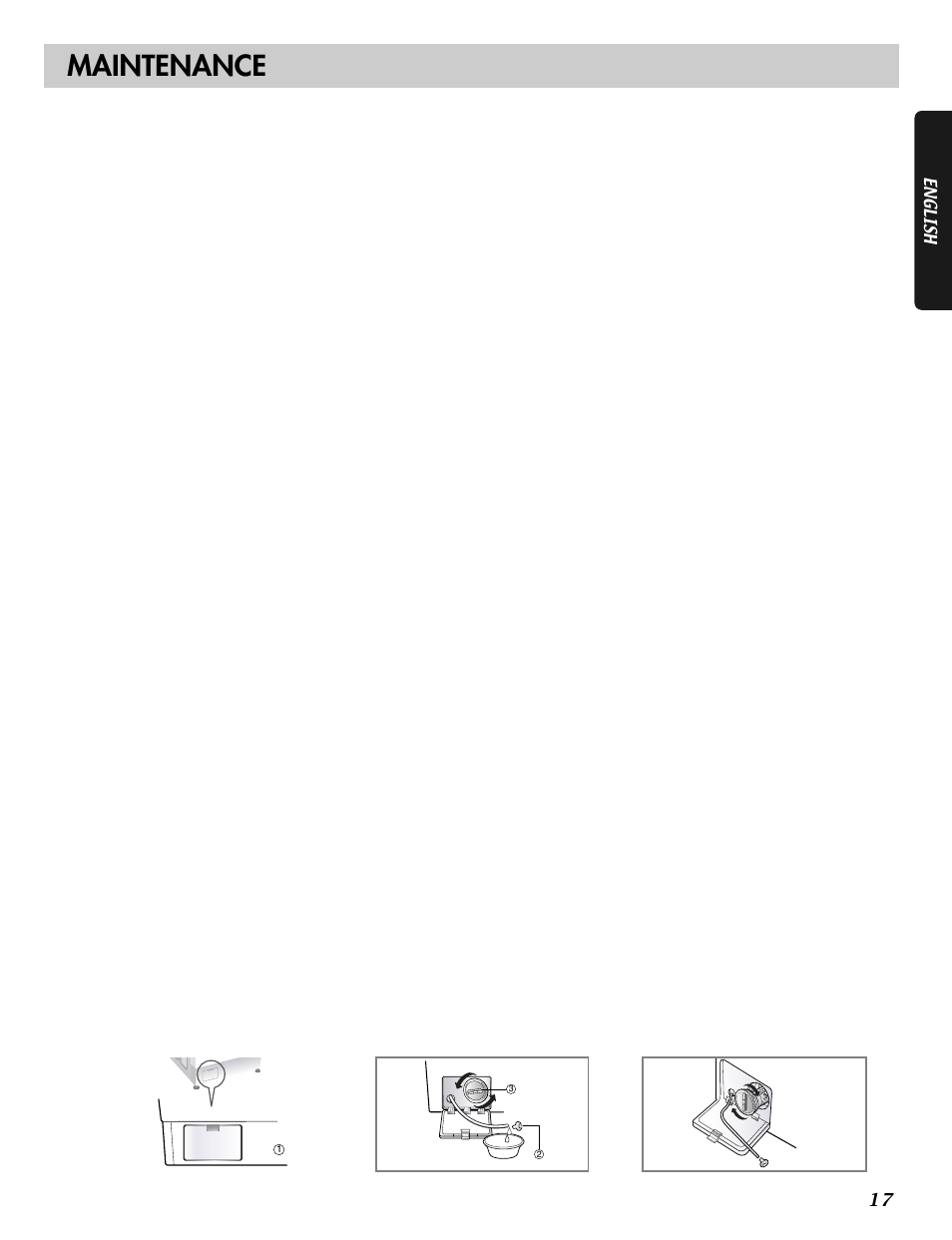 Maintenance | LG 3828ER3054V User Manual | Page 18 / 48