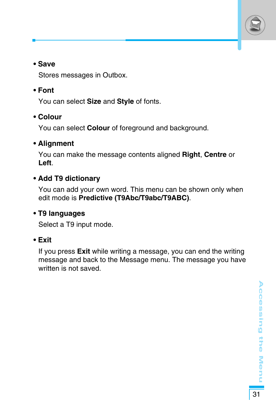 LG C1100 User Manual | Page 31 / 90