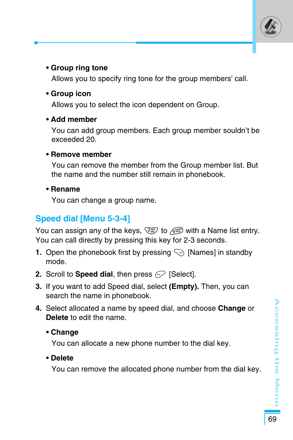 LG C1100 User Manual | Page 69 / 90