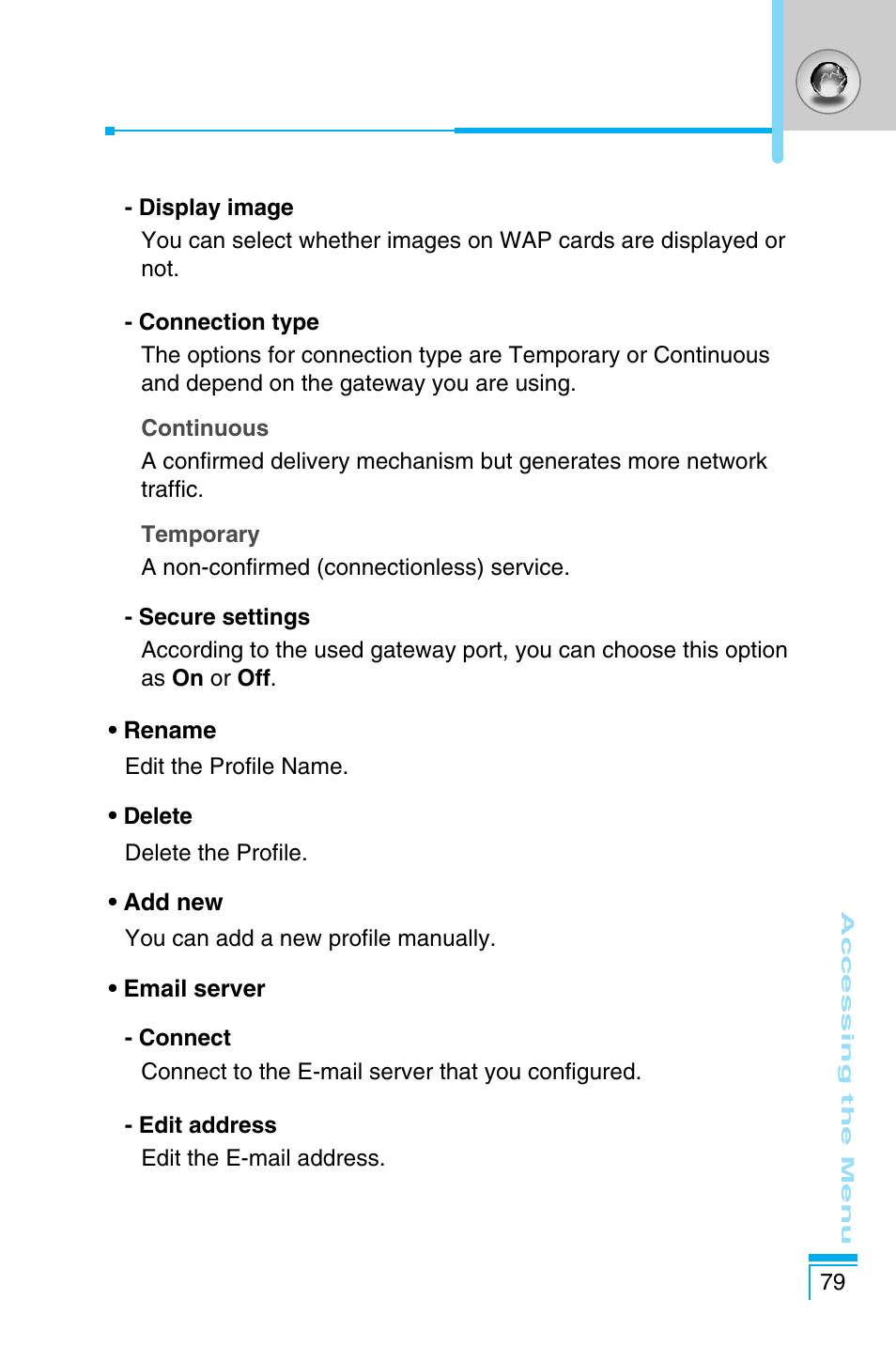 LG C1100 User Manual | Page 79 / 90