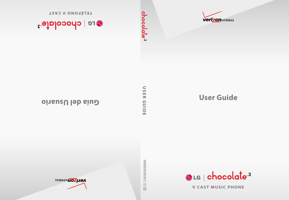 LG Chocolate 3 User Manual | 288 pages