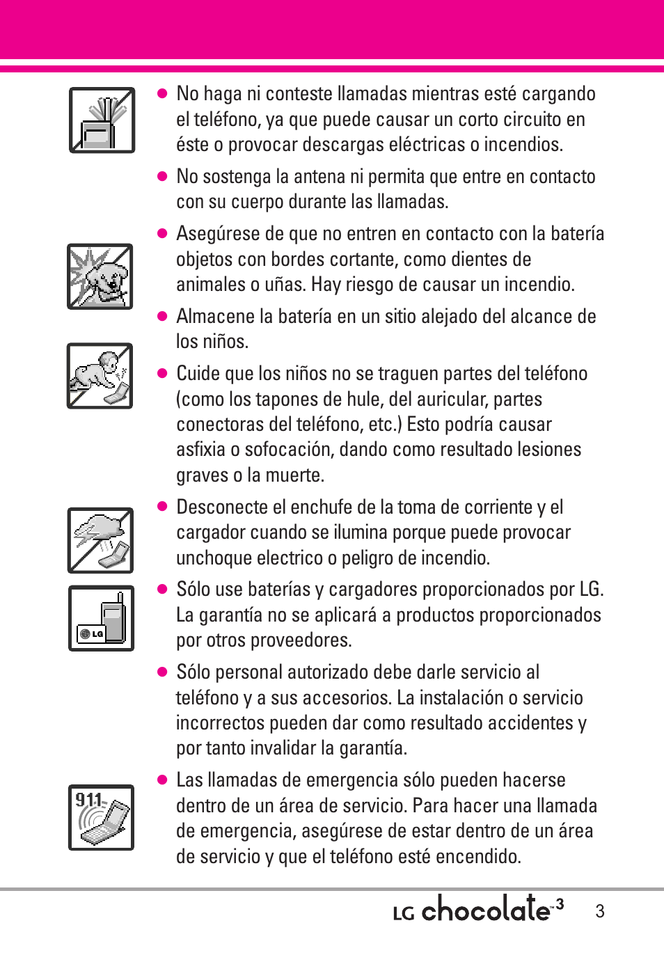 LG Chocolate 3 User Manual | Page 140 / 288