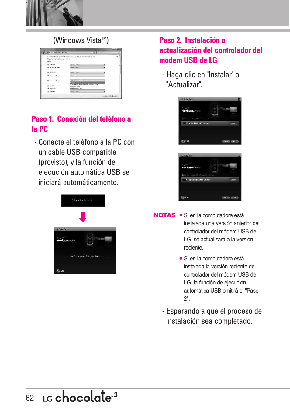 Windows vista | LG Chocolate 3 User Manual | Page 199 / 288