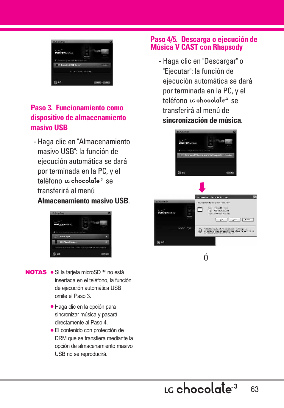 LG Chocolate 3 User Manual | Page 200 / 288