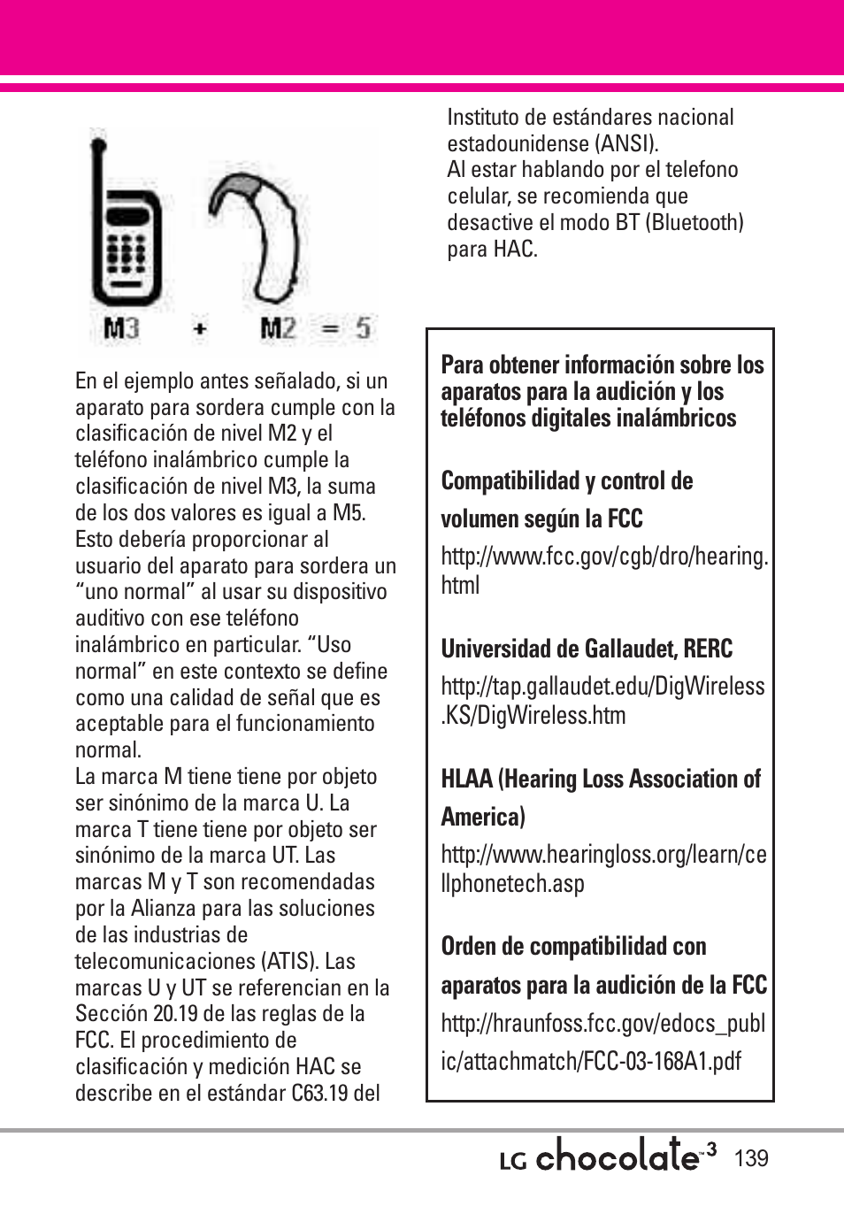 LG Chocolate 3 User Manual | Page 276 / 288