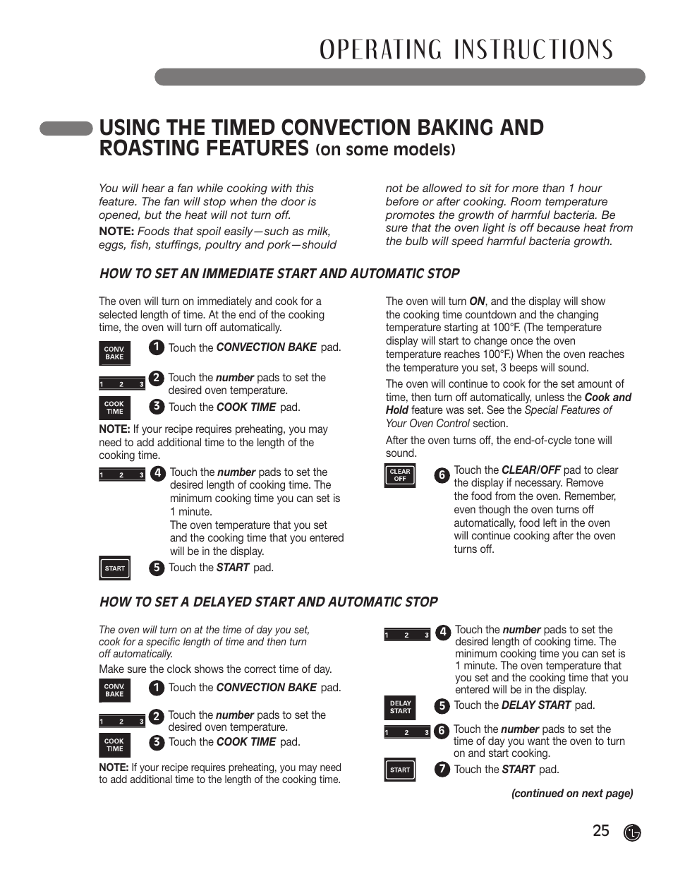 On some models) | LG LRG30855ST User Manual | Page 25 / 142