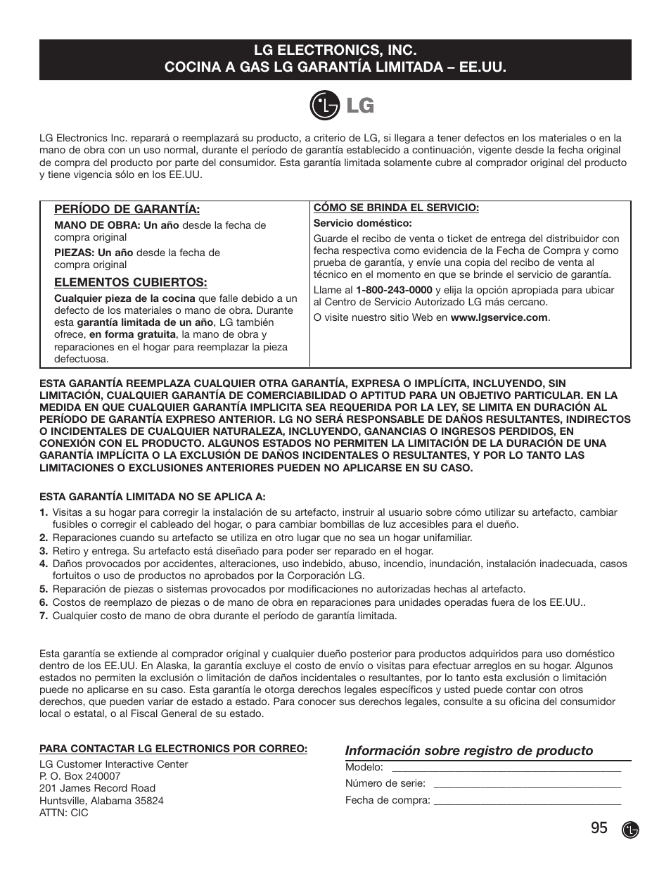 LG LRG30855ST User Manual | Page 95 / 142