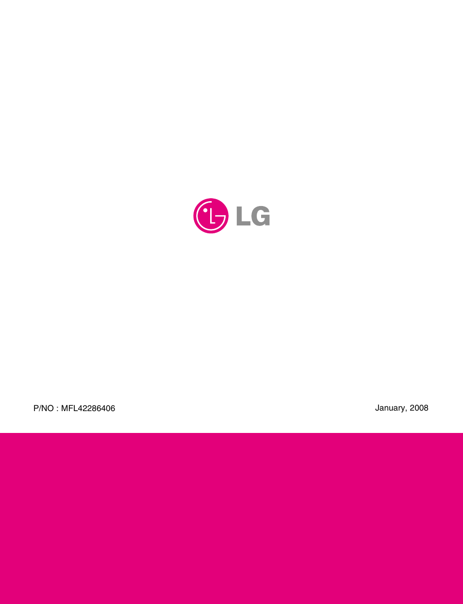 LG LA125HV User Manual | Page 8 / 8