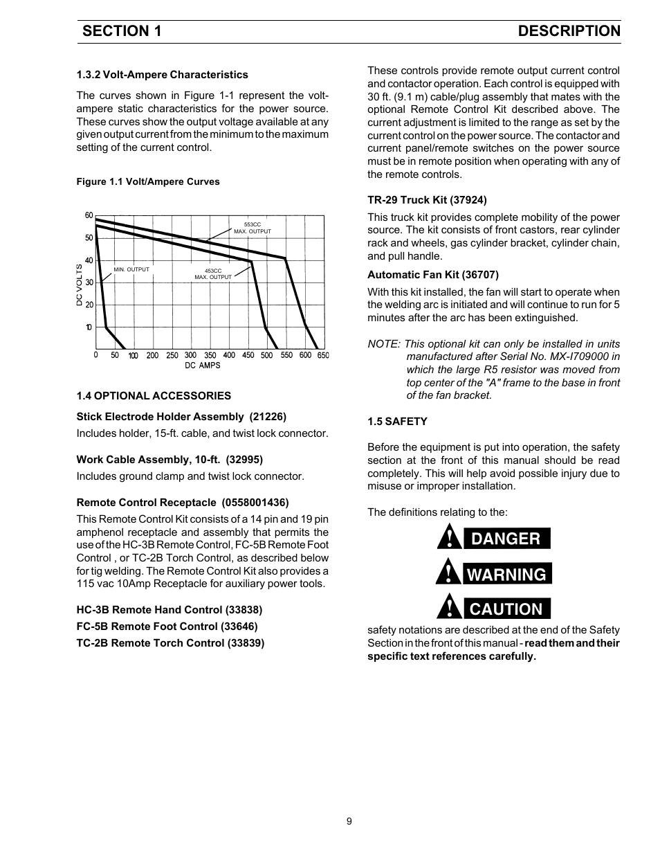 ESAB 453cc User Manual | Page 9 / 32