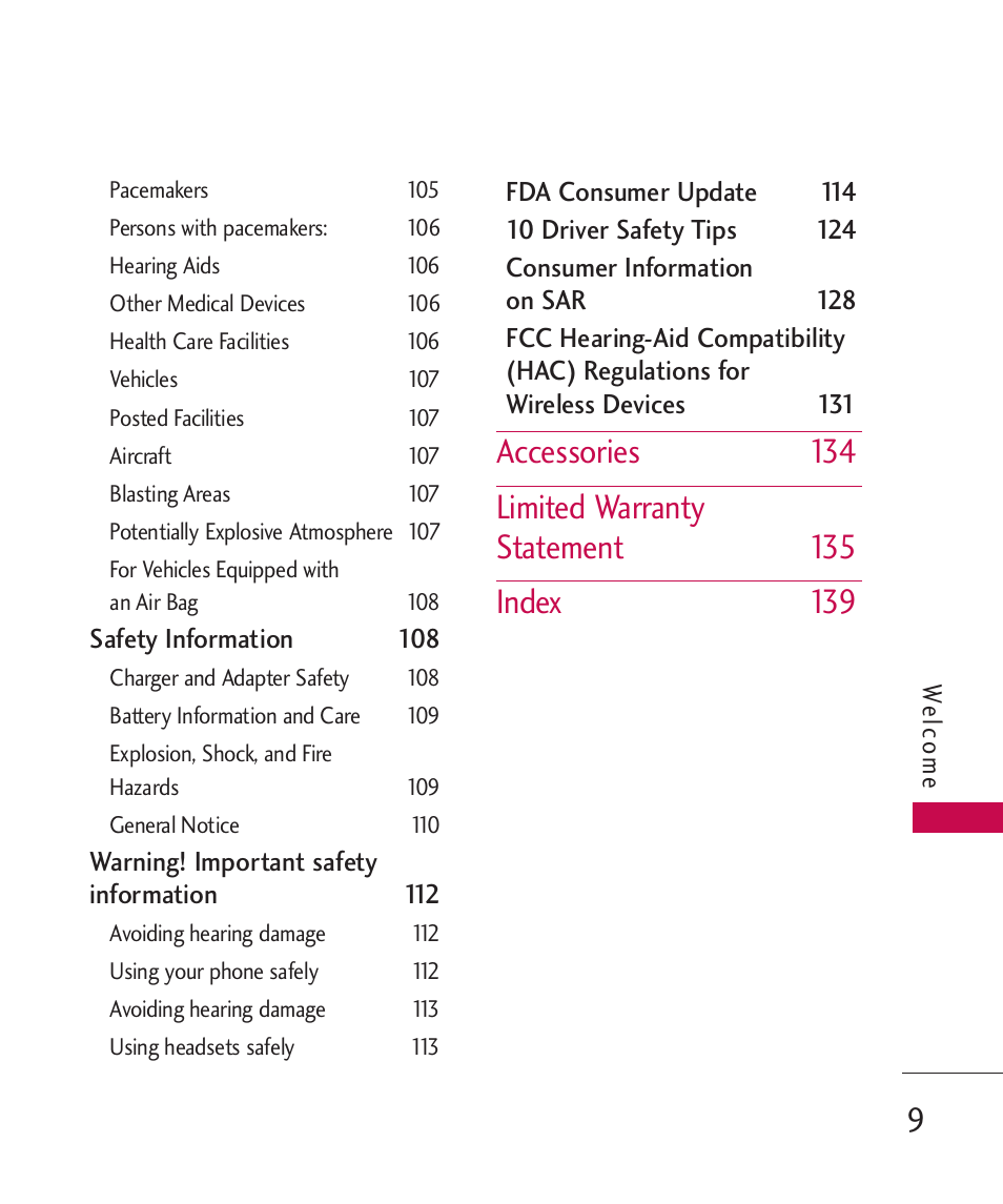 LG Bliss -UX700W User Manual | Page 11 / 297