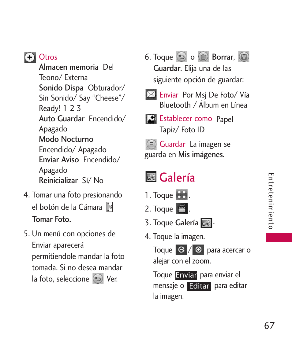 Galería | LG Bliss -UX700W User Manual | Page 210 / 297