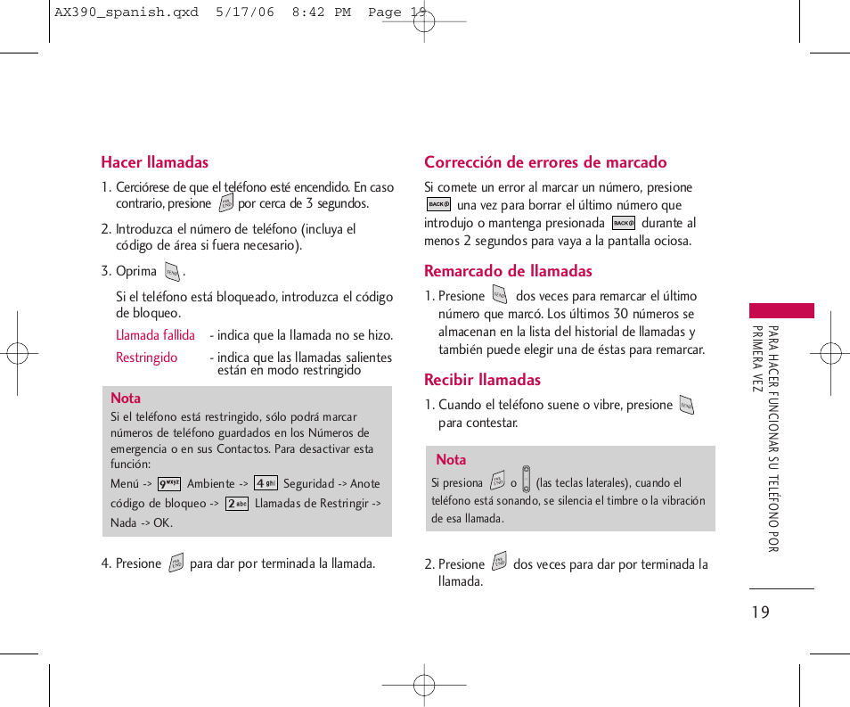 LG AX390 User Manual | Page 133 / 226