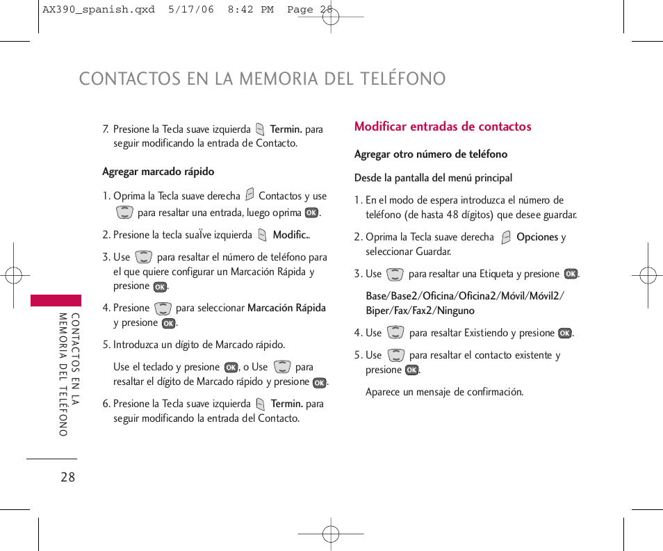 LG AX390 User Manual | Page 142 / 226