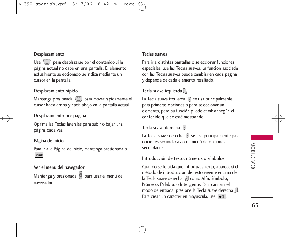 LG AX390 User Manual | Page 179 / 226