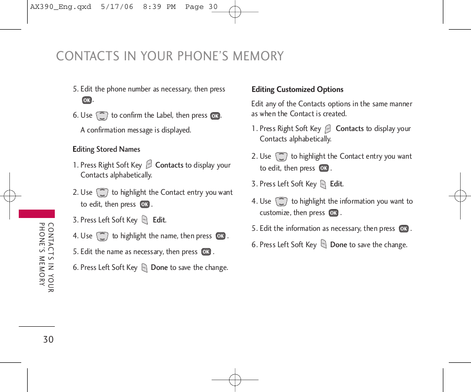 LG AX390 User Manual | Page 32 / 226