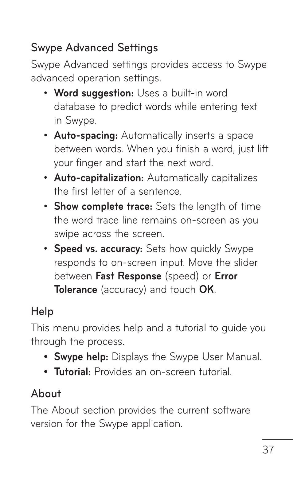 LG C800 User Manual | Page 37 / 162