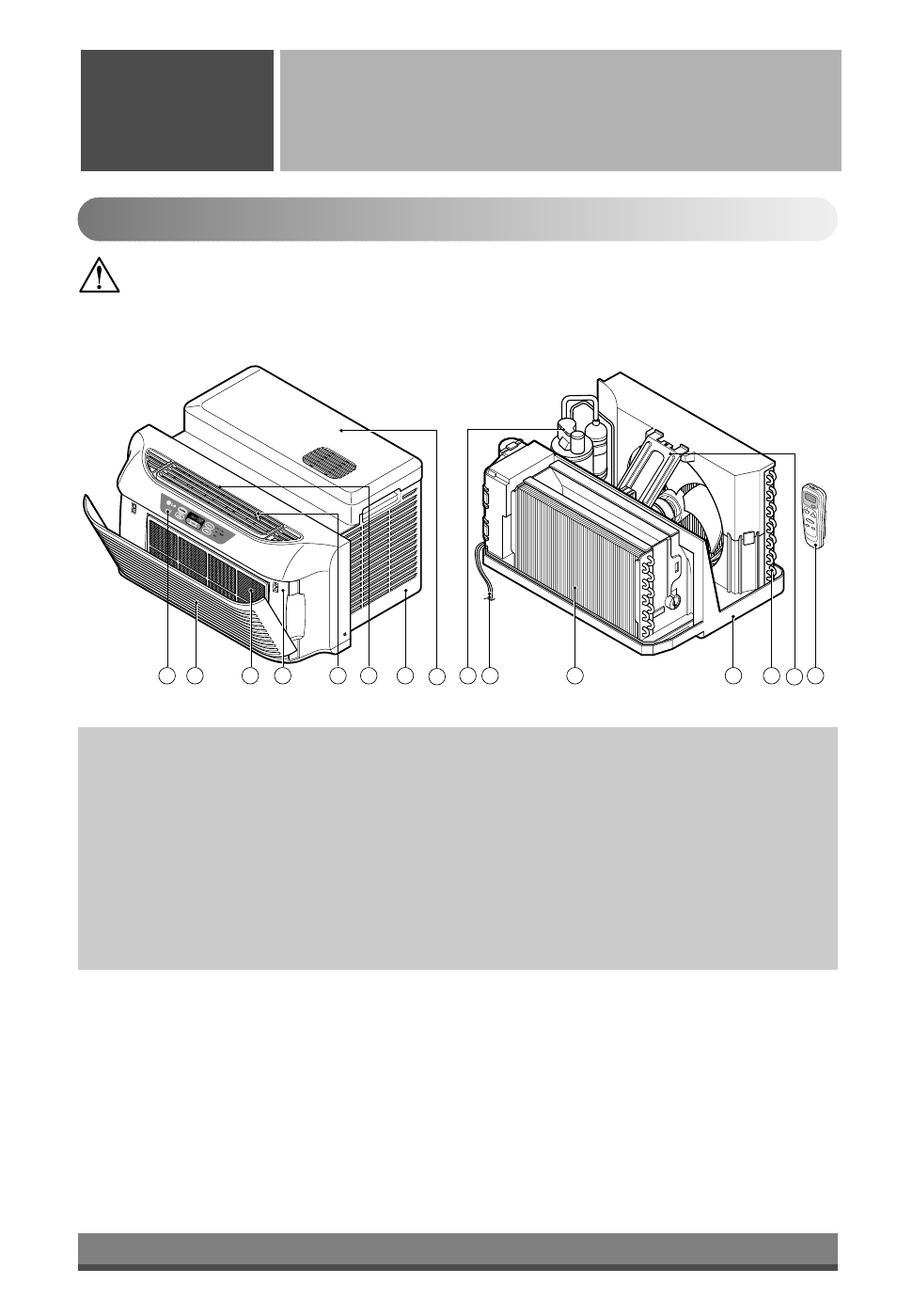 Hardware installation, Product features, Remote control operations product features | Caution | LG LP6000ER User Manual | Page 10 / 18