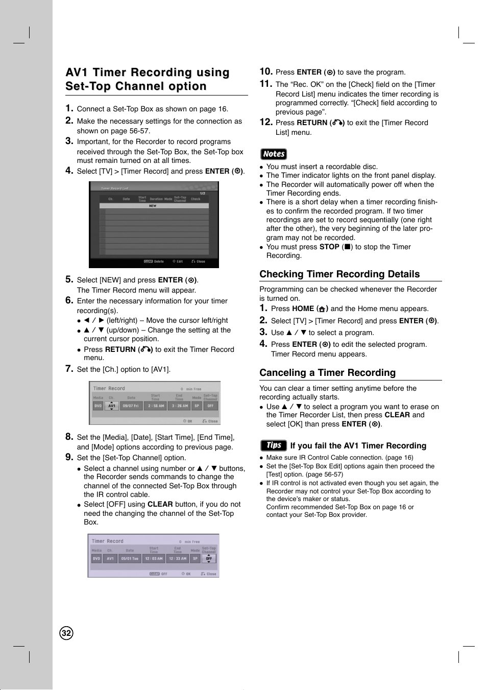 LG RC897T User Manual | Page 32 / 75