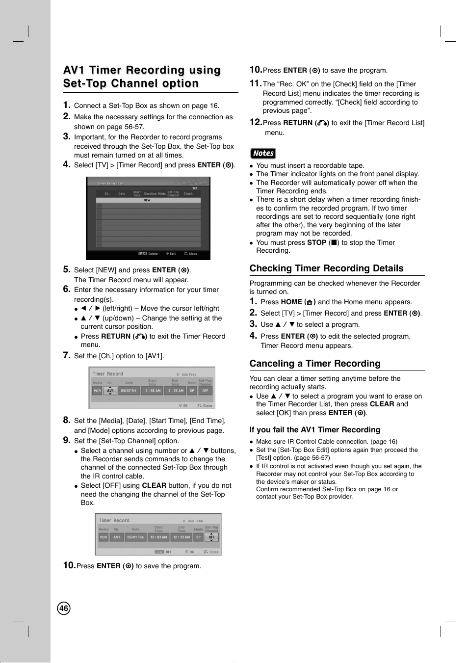 LG RC897T User Manual | Page 46 / 75
