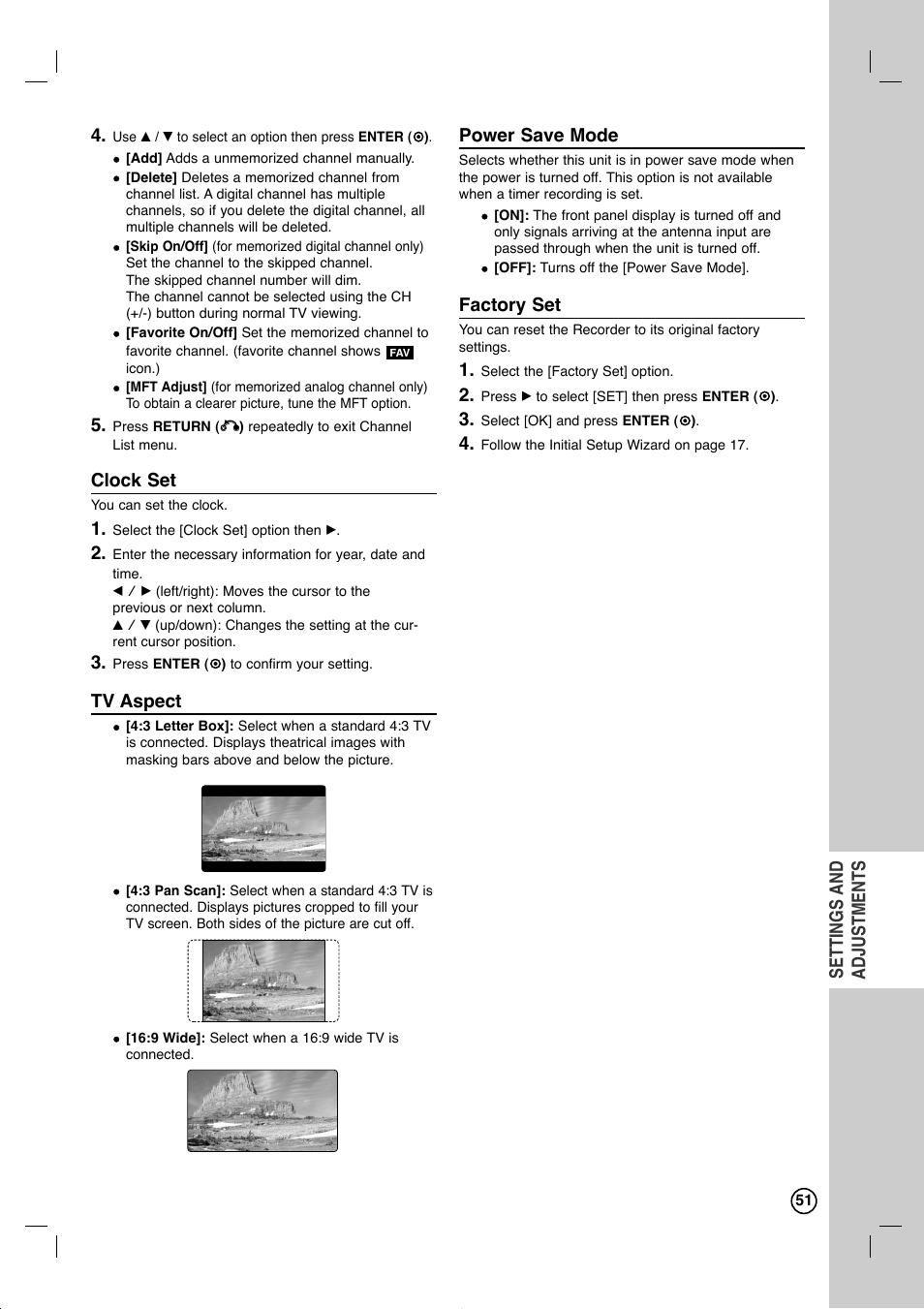 LG RC897T User Manual | Page 51 / 75