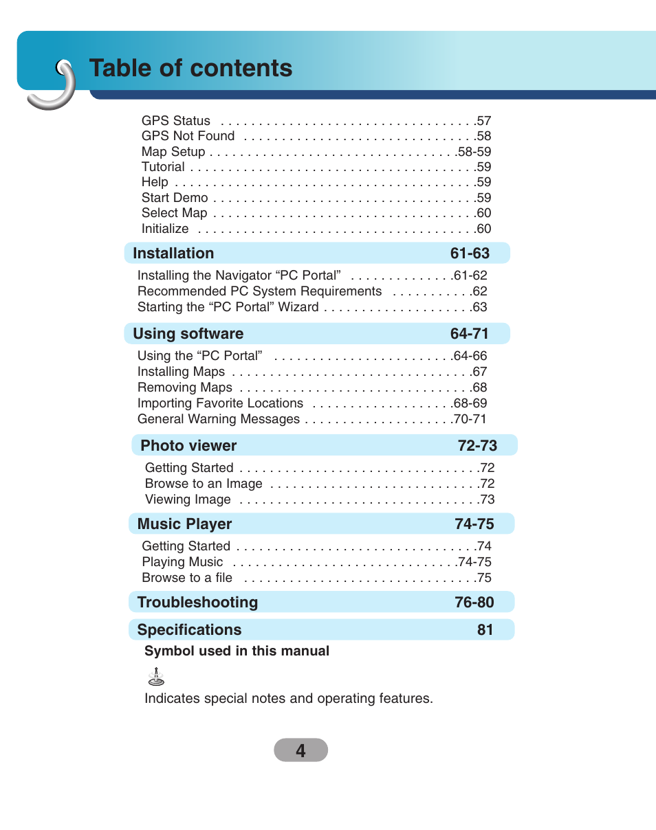 LG LN740 User Manual | Page 4 / 82