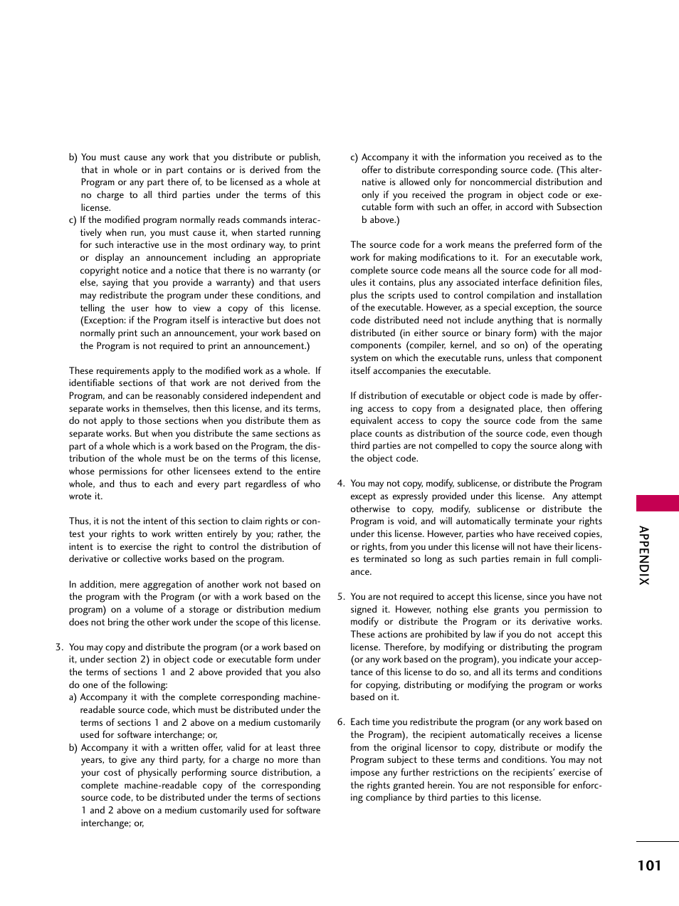 Appendix | LG 2230DC User Manual | Page 103 / 116