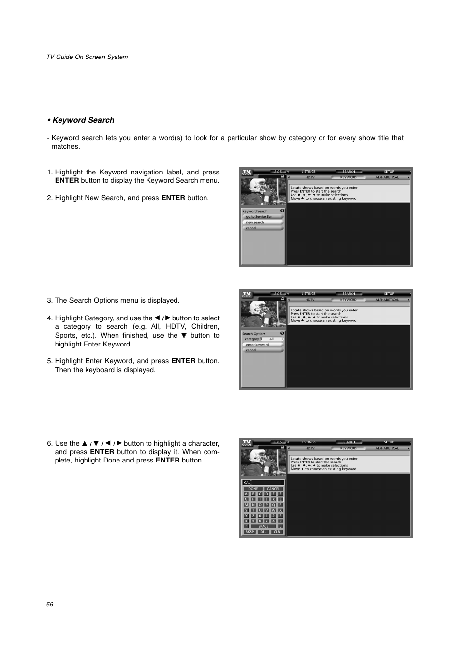 LG 26LX2D User Manual | Page 56 / 116