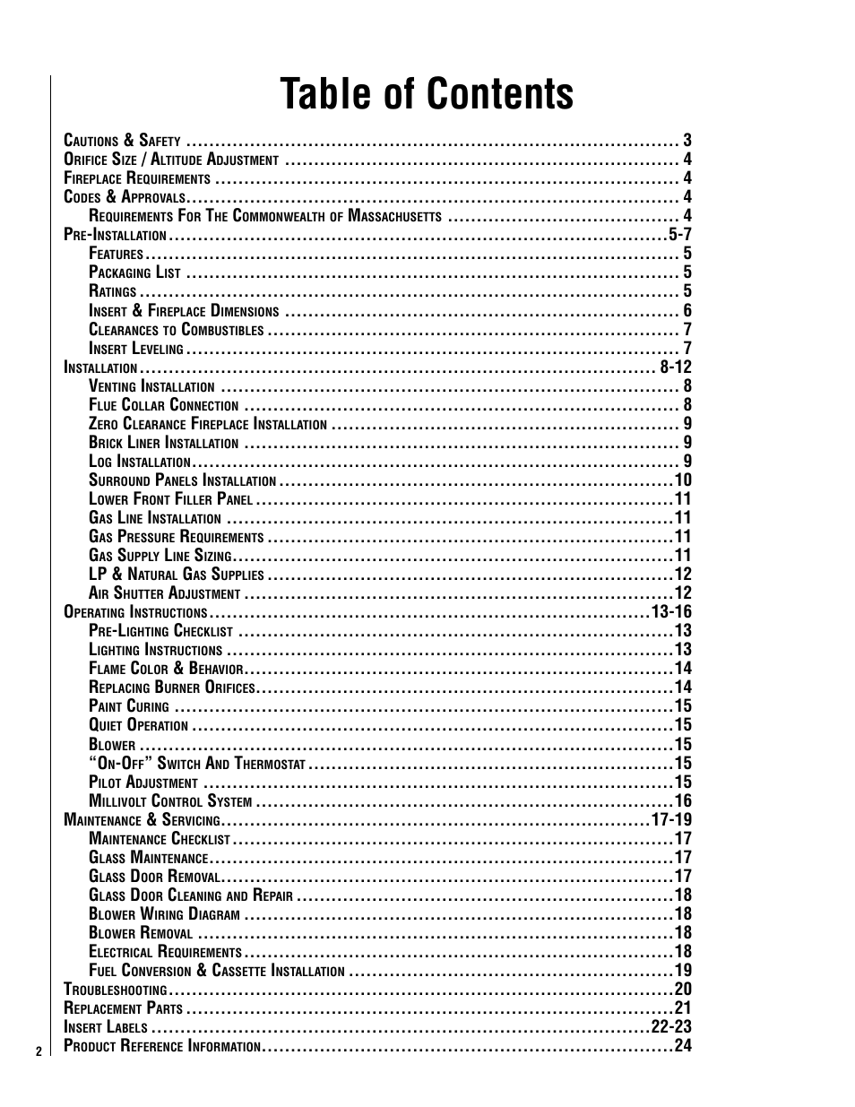 LG B-VENT GAS GC3 User Manual | Page 2 / 24