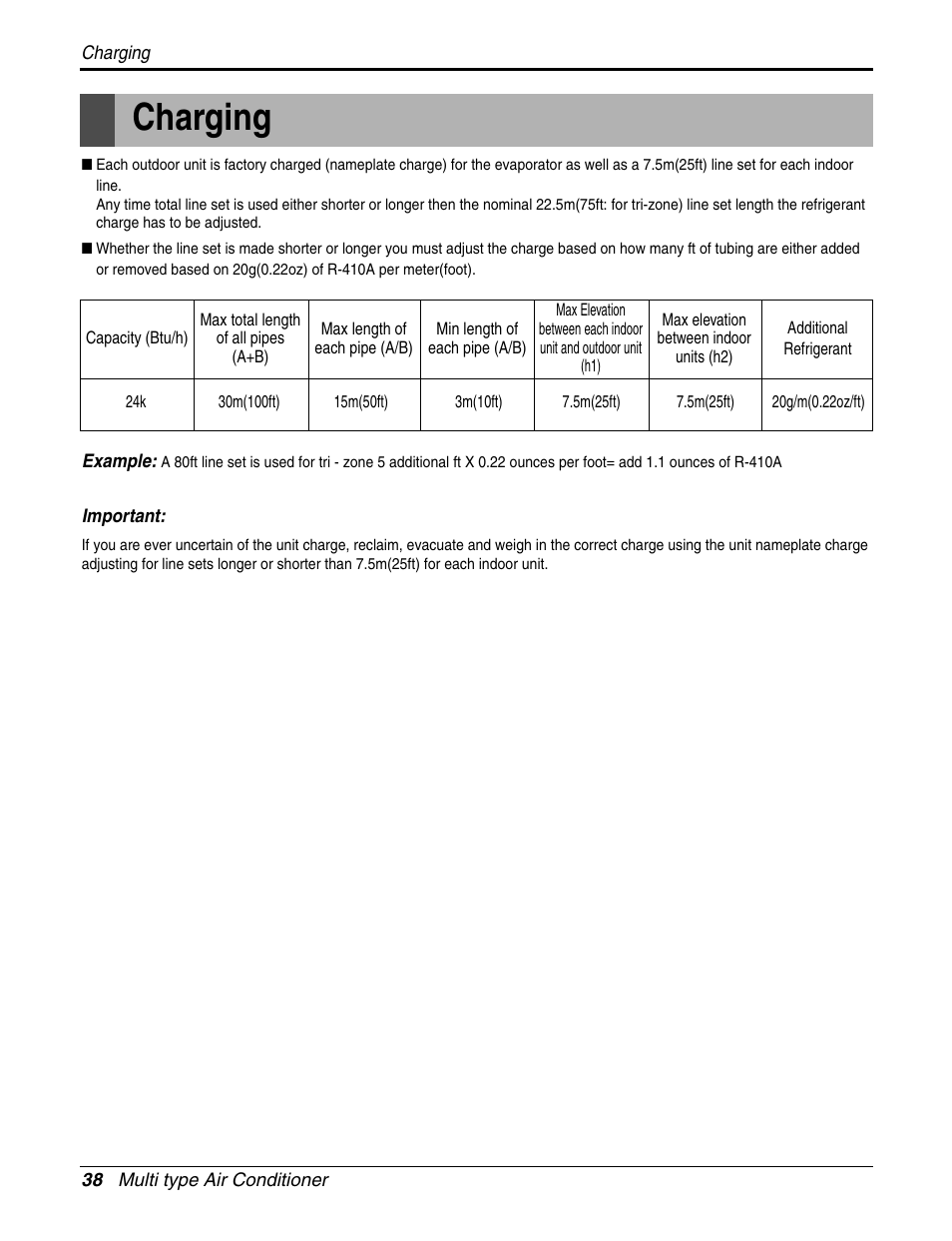 Charging | LG A2UH243FA0(LMU240HE) User Manual | Page 38 / 86