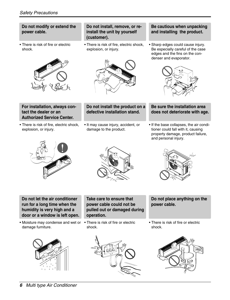 LG A2UH243FA0(LMU240HE) User Manual | Page 6 / 86