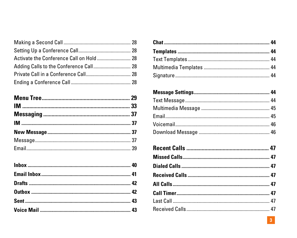 LG CU320 User Manual | Page 7 / 99