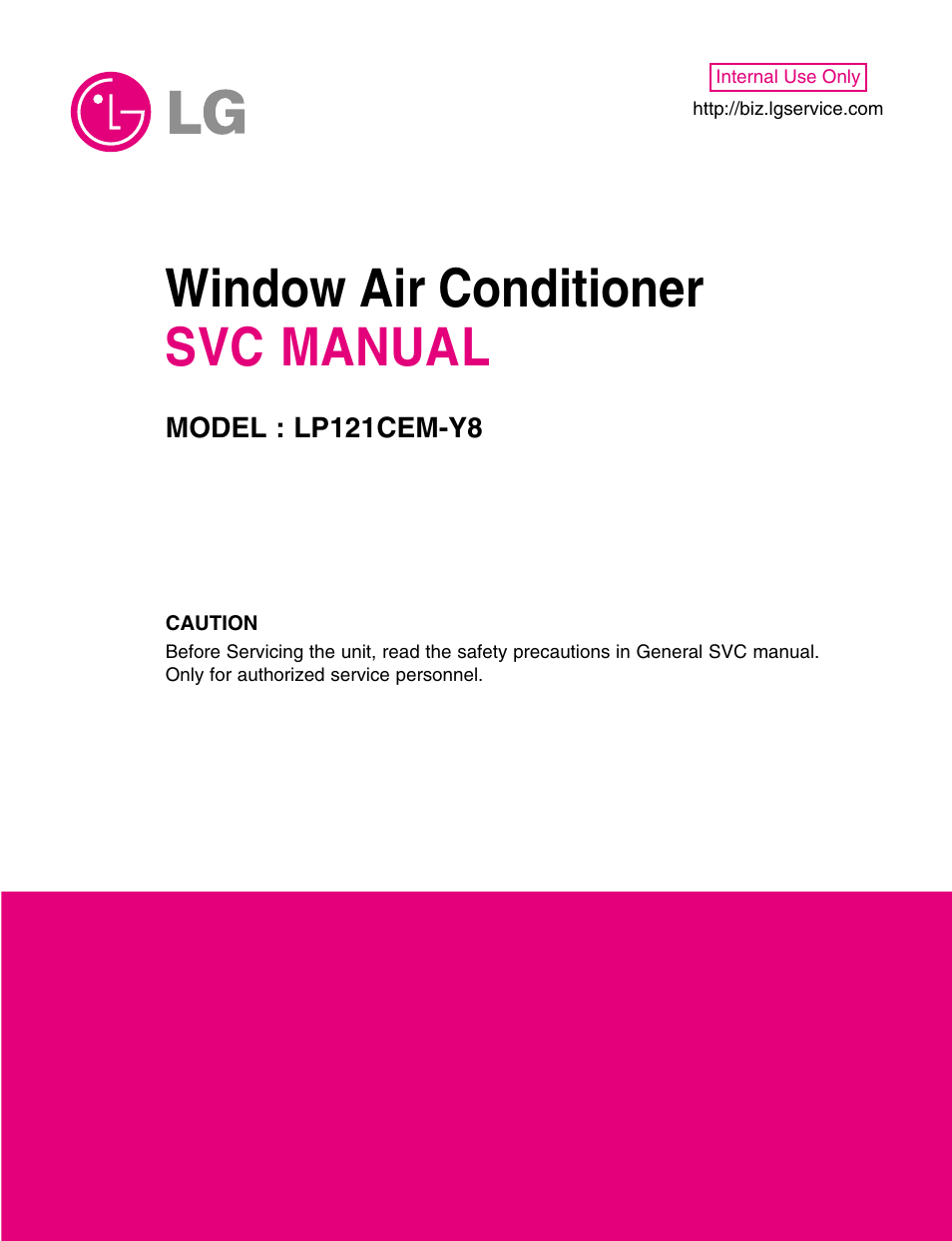 LG LP121CEM-Y8 User Manual | 48 pages