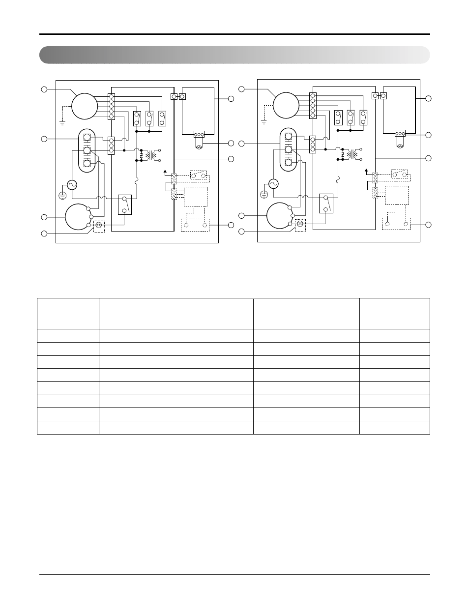 Wiring diagram, 20 room air conditioner schematic diagram | LG L1804R User Manual | Page 20 / 39