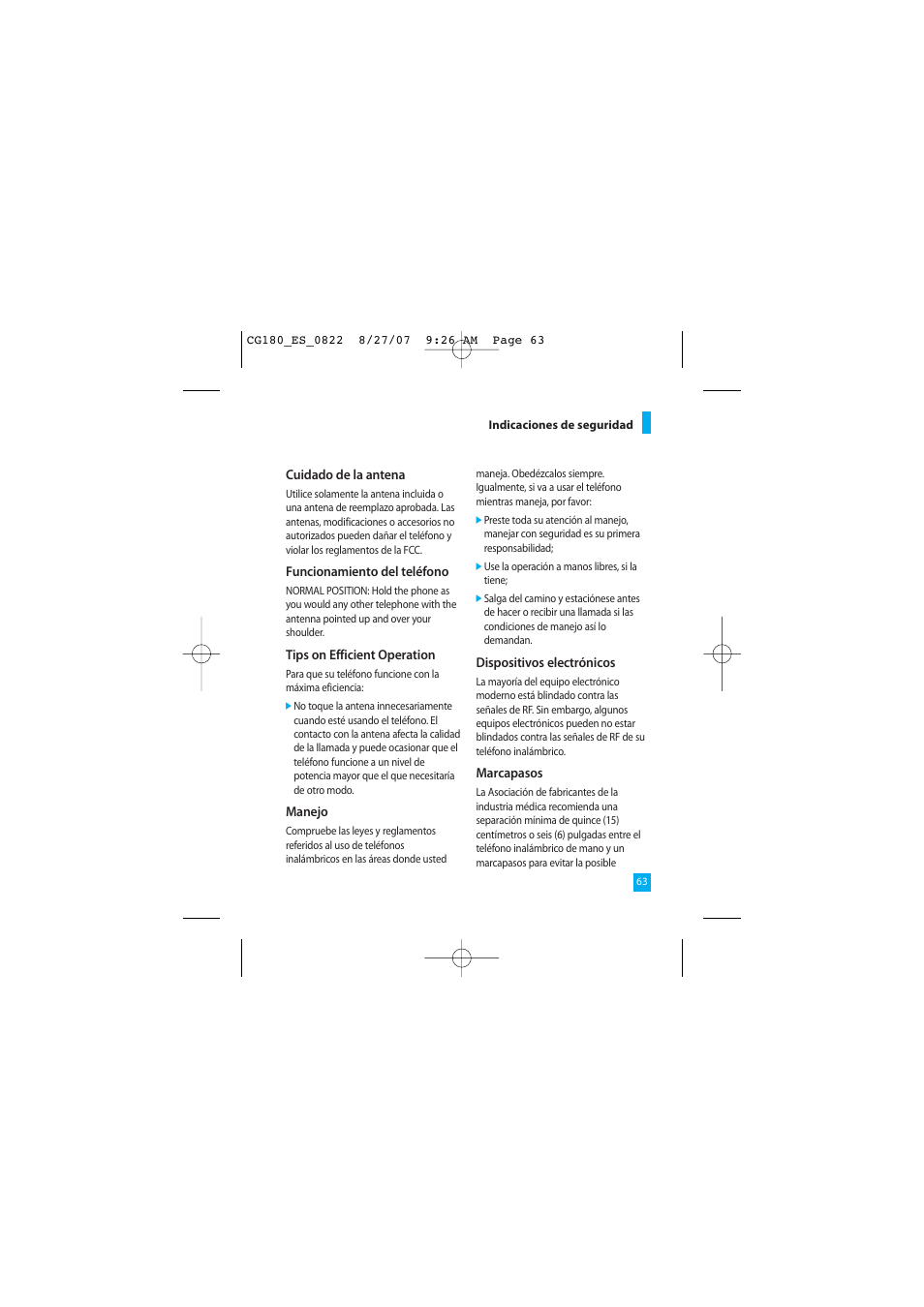LG CG180 User Manual | Page 153 / 182
