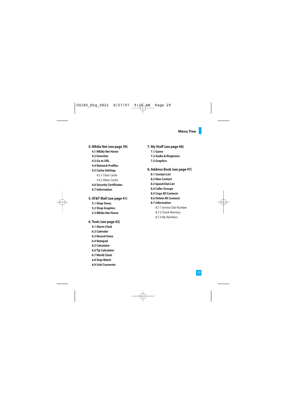 LG CG180 User Manual | Page 33 / 182