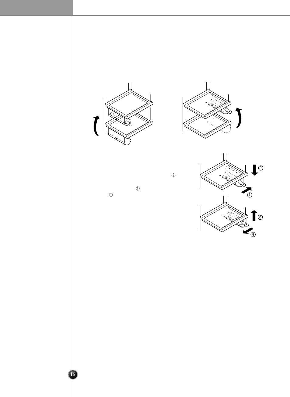 Wine holder (applicable to some models only), Operation | LG SXS User Manual | Page 15 / 28