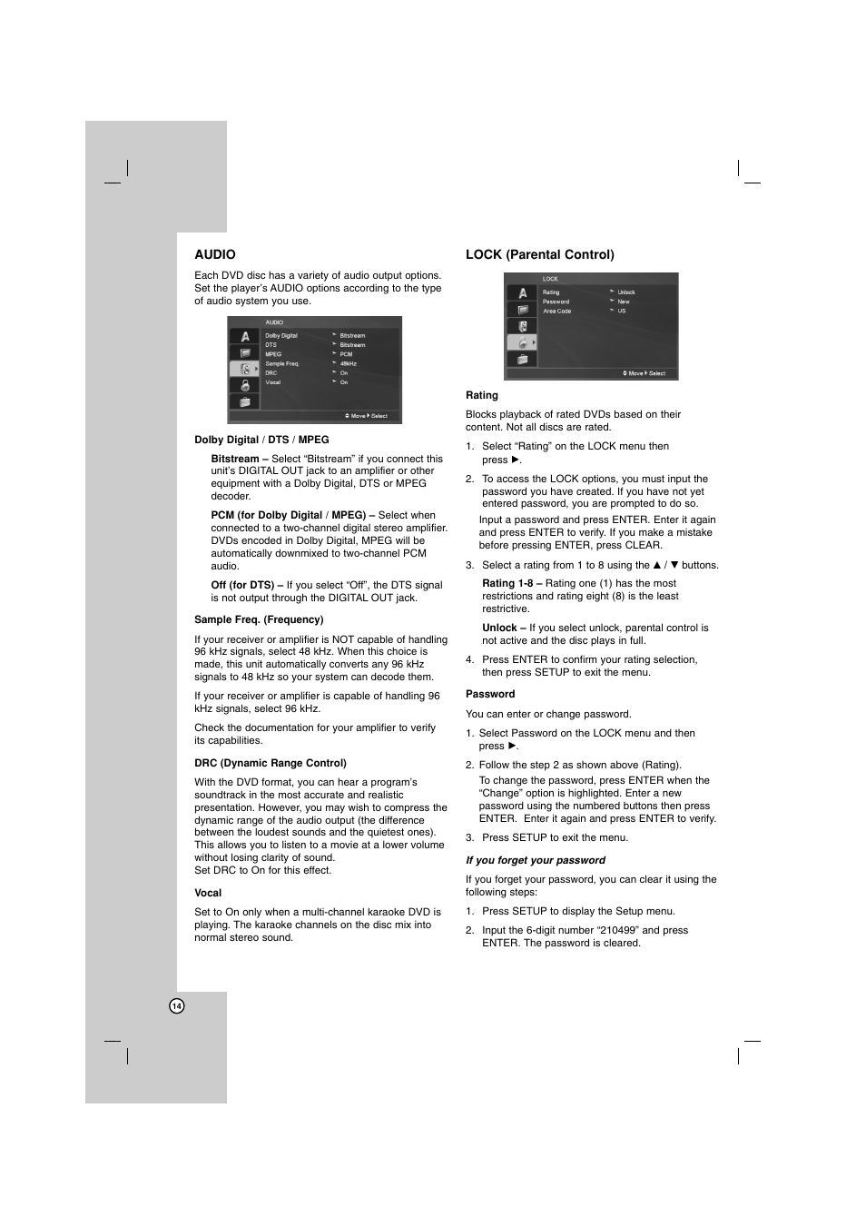 LG DN788 User Manual | Page 14 / 24