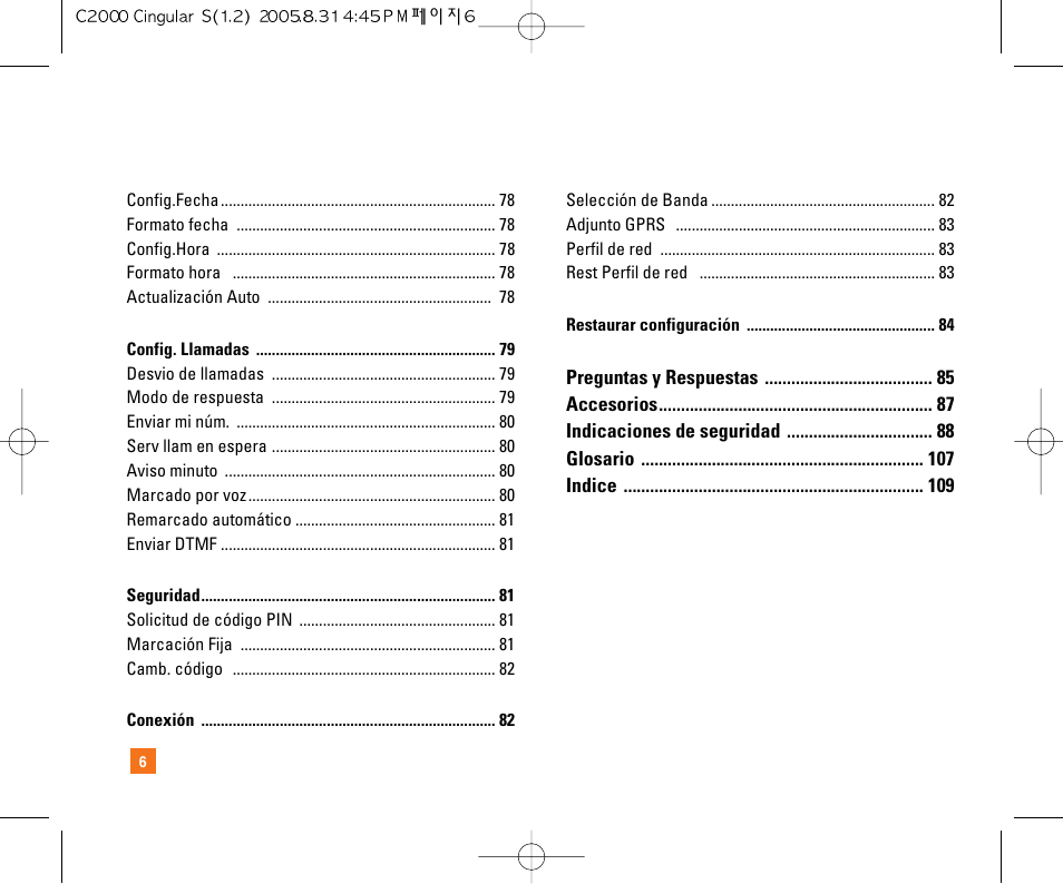 LG C2000 User Manual | Page 116 / 222