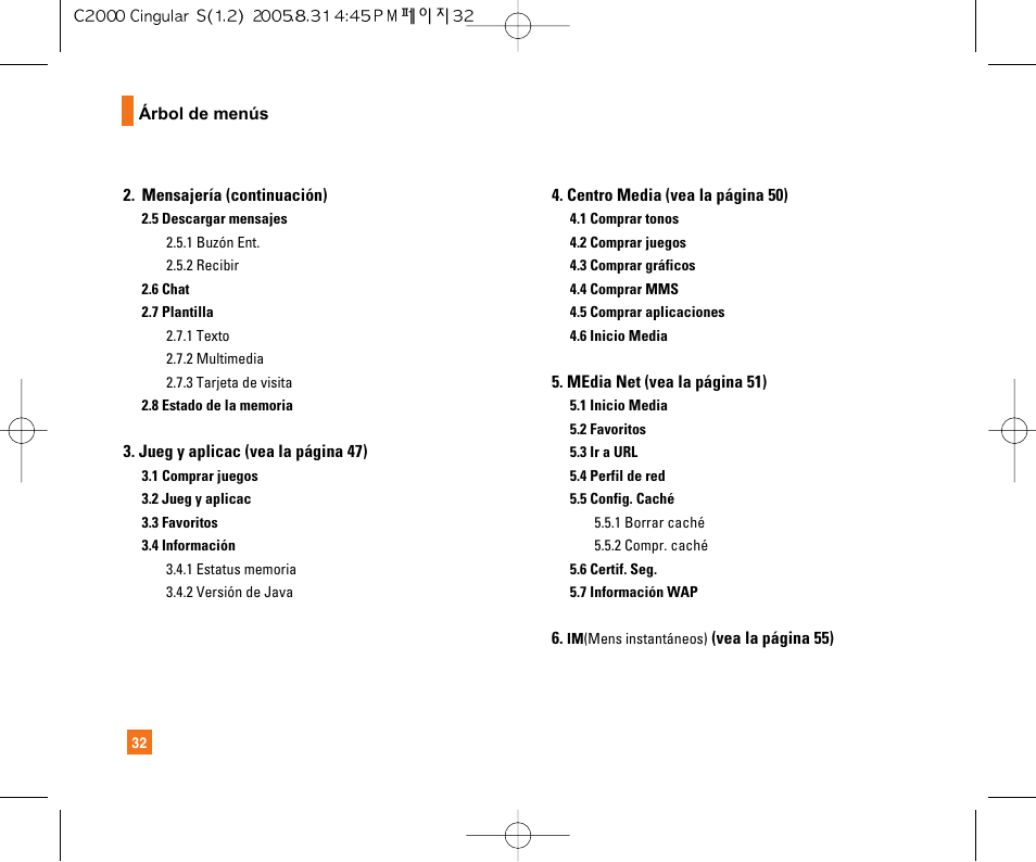 LG C2000 User Manual | Page 142 / 222