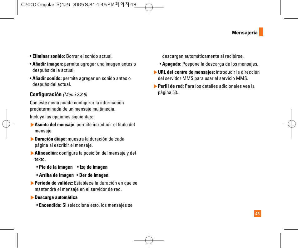 LG C2000 User Manual | Page 153 / 222