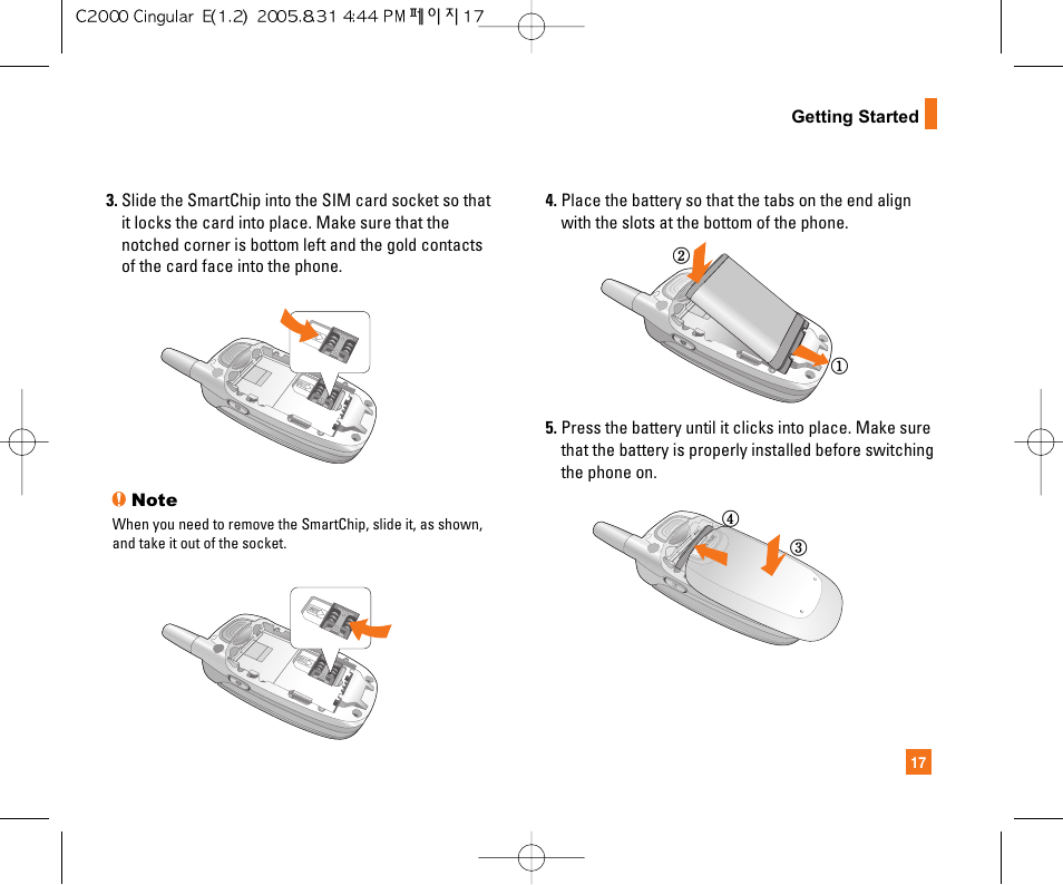 LG C2000 User Manual | Page 21 / 222