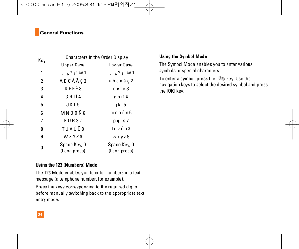 LG C2000 User Manual | Page 28 / 222