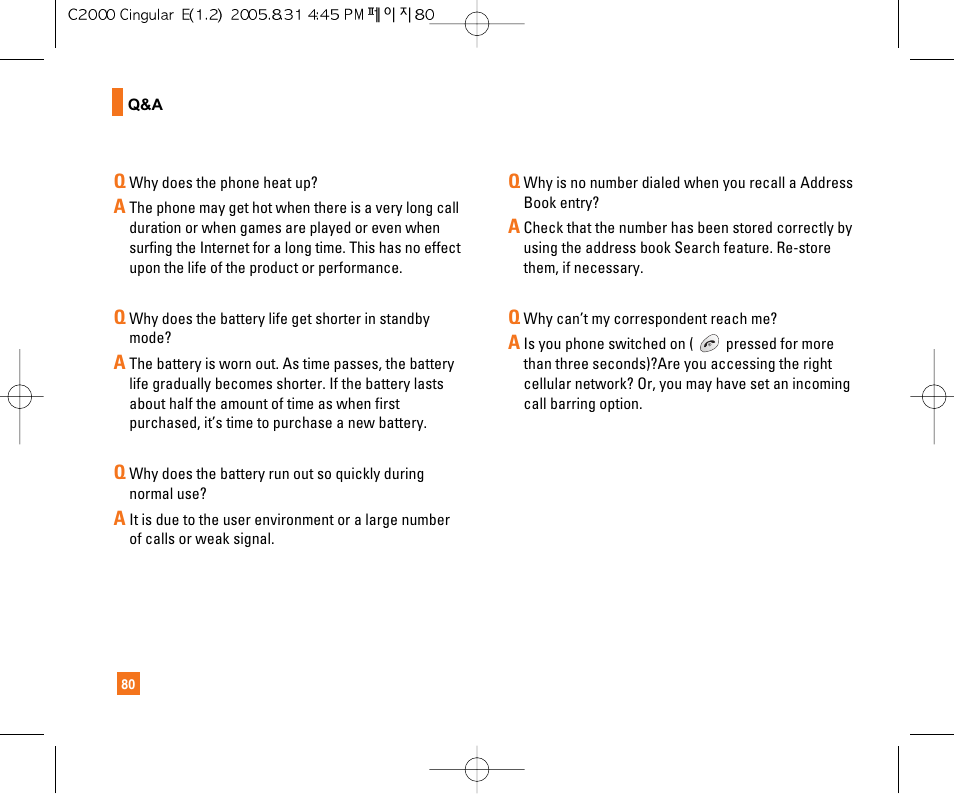 LG C2000 User Manual | Page 84 / 222